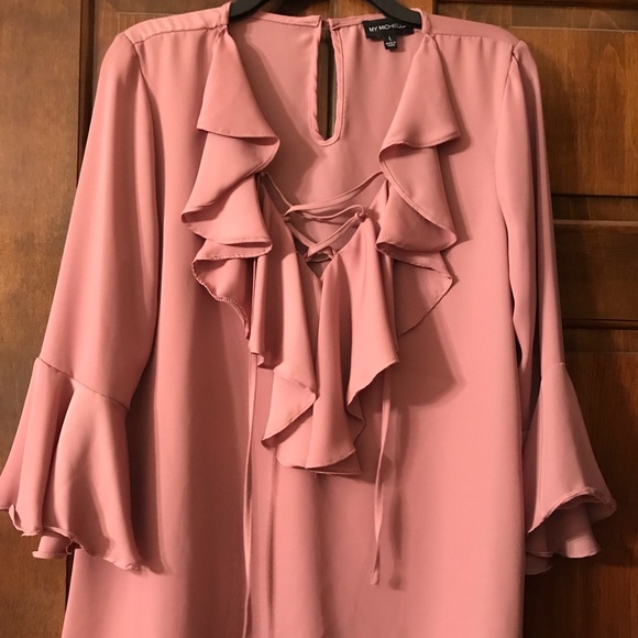 My Michelle Tops - Pink Blouse 🎀